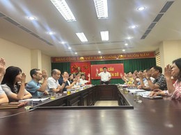 Phường Yên Sở tổ chức hội nghị diễn tập Ban Chấp hành Đảng bộ phường thông qua dự thảo Đề án phân bổ đại biểu dự Đại hội đại biểu Đảng bộ phường Yên Sở lần thứ I, nhiệm kỳ 2025 - 2030