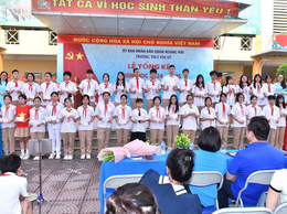Trường THCS Yên Sở long trọng tổ chức lễ tổng kết năm học 2024 - 2025