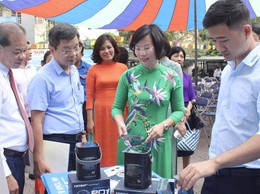 Tưng bừng Ngày hội đại đoàn kết toàn dân tộc tại quận Thanh Xuân