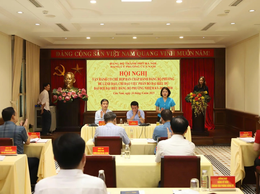 Phường Cửa Nam (mới) vận hành thử nghiệm hội nghị Ban Chấp hành Đảng bộ phường