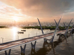 Năm 2025: Khởi công xây dựng cầu Thượng Cát