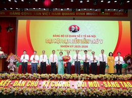 Đại hội đại biểu Đảng bộ cơ quan Sở Y tế Hà Nội lần thứ V, nhiệm kỳ 2025 – 2030