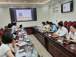 Tập huấn sử dụng tài khoản Dịch vụ công cho các cán bộ, công chức ở xã Thạch Thất