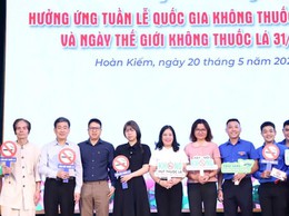 Hoàn Kiếm: Chung tay xây dựng môi trường không khói thuốc