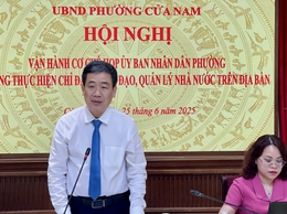 UBND PHƯỜNG CỬA NAM (MỚI) HỌP THỬ NGHIỆM PHIÊN THỨ NHẤT NHIỆM KỲ 2021 -2026: TRIỂN KHAI NHIỆM VỤ MỚI VỚI QUYẾT TÂM CAO