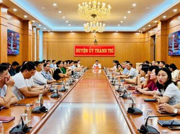 XÃ ĐẠI THANH DỰ TRỰC TUYẾN TẬP HUẤN CHUYÊN MÔN, NGHIỆP VỤ CHO CÁN BỘ, CÔNG CHỨC THÀNH PHỐ VẬN HÀNH THỬ NGHIỆM MÔ HÌNH CHÍNH QUYỀN ĐỊA PHƯƠNG HAI CẤP.
