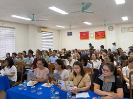 BHXH quận Hoàng Mai tổ chức hội nghị tuyên truyền, phổ biến những điểm mới trong Luật BHXH năm 2024 và Luật BHYT sửa đổi, bổ sung