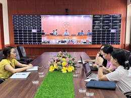 XÃ ĐẠI THANH THAM GIA TẬP HUẤN QUẢN TRỊ VÀ SỬ DỤNG TRANG THÔNG TIN ĐIỆN TỬ THỬ NGHIỆM