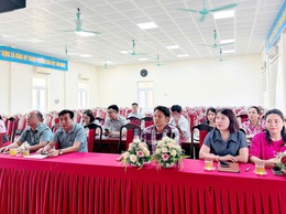05 xã, phường mới của huyện Thanh Trì dự tập huấn quy trình giải quyết TTHC và vận hành hệ thống DVC theo mô hình chính quyền địa phương hai cấp
