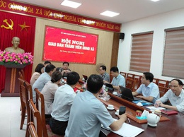 Bát Tràng: Tổ chức hội nghị giao ban thành viên UBND xã mở đầu cho hoạt động vận hành thử nghiệm chính quyền cấp xã sau sáp nhập