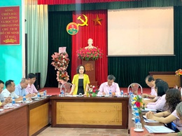 Ban đại diện Hội đồng quản trị Ngân hàng chính sách xã hội thành phố Hà Nội kiểm tra, giám sát tại huyện Đan Phượng