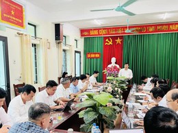 Xã Dân Hoà mới khẩn trương, chuyên nghiệp vận hành thử chính quyền 2 cấp