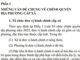 CẨM NANG CHÍNH QUYỀN ĐỊA PHƯƠNG CẤP XÃ
