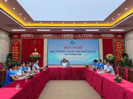 Hội nghị Ban thường vụ Hội LHPN xã Thanh Oai