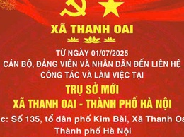 Trụ sở mới xã Thanh Oai - Thành phố Hà Nội