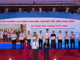 Lan tỏa nét đẹp văn hóa gia đình người Hà Nội