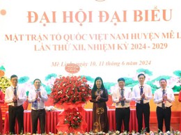 Ông Lê Sỹ Cường đắc cử Chủ tịch Ủy ban MTTQ Việt Nam huyện Mê Linh