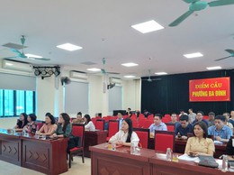 Vận hành thử nghiệm chính quyền 3 phường mới tại Ba Đình:Nghiêm túc, bài bản, hiệu quả