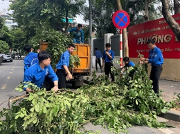 Làm đẹp phố phường, sẵn sàng chào đón ngày hội lớn