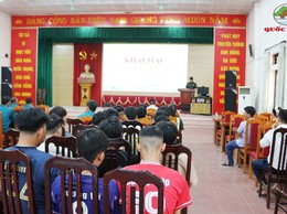 Huấn luyện Đại đội xung kích làm nhiệm vụ Phòng chống thiên tai tìm kiếm cứu nạn năm 2025
