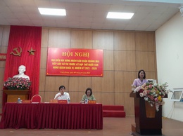 Đại biểu HĐND quận Hoàng Mai tiếp xúc cử tri phường Vĩnh Hưng trước kỳ họp thứ mười tám, khóa IV, nhiệm kỳ 2021-2026
