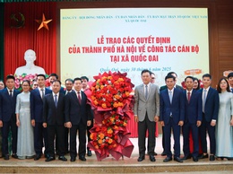 XÃ QUỐC OAI CHÍNH THỨC THÀNH LẬP THEO MÔ HÌNH CHÍNH QUYỀN HAI CẤP