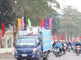 Mê Linh: Phát động ra quân 