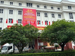 Phường Yên Sở rực rỡ cờ hoa chào mừng mô hình chính quyền địa phương hai cấp chính thức đi vào hoạt động