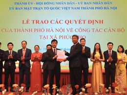Công bố quyết định thành lập 3 xã: Phúc Thọ, Phúc Lộc và Hát Môn