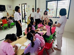 Lãnh đạo Sở Y tế Hà Nội thăm và làm việc tại Trung tâm Bảo trợ xã hội 3