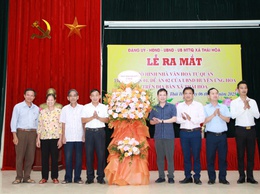 Thái Hòa ra mắt mô hình nhà văn hóa tự quản thực hiện Đề án 01, 02 của UBND huyện Ứng Hòa