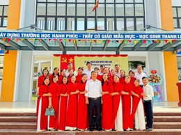 Trường THCS Viên Nội xây dựng môi trường học tập năng động, tích cực