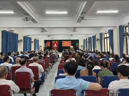 Hội nghị tổng kết công tác xây dựng Đảng nhiệm kỳ 2020–2025.
