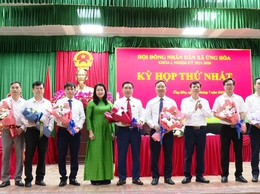 ỨNG HOÀ: TẬP TRUNG CAO ĐỘ, TỔ CHỨC THỰC HIỆN KHẨN TRƯƠNG, QUYẾT LIỆT, ĐỒNG BỘ, HIỆU QUẢ NGHỊ QUYẾT CỦA HĐND XÃ.
