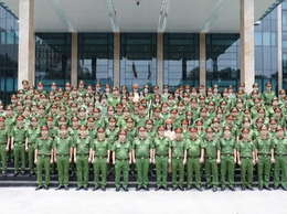 Công bố quyết định của Công an thành phố Hà Nội đối với chỉ huy và cán bộ chiến sĩ không giữ chức vụ thuộc công an phường Đống Đa