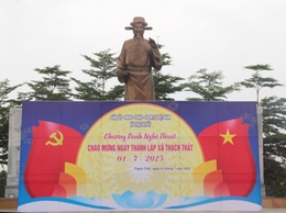 CHƯƠNG TRÌNH NGHỆ THUẬT CHÀO MỪNG NGÀY THÀNH LẬP XÃ THẠCH THẤT 01/7/2025