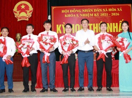 Kỳ họp thứ Nhất HĐND xã Hoà Xá: Đồng bộ, quyết liệt, hiệu quả trong thực hiện chính quyền địa phương 2 cấp