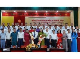 HĐND xã Hòa Lạc khóa I, nhiệm kỳ 2021–2026 tổ chức kỳ họp thứ nhất – Dấu mốc quan trọng sau sắp xếp đơn vị hành chính
