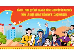 CÁN BỘ VÀ NHÂN DÂN TƯNG BỪNG, PHẤN KHỞI CHÀO MỪNG NGÀY THÀNH LẬP XÃ THƯ LÂM!
