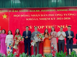 TIN PHÓNG SỰ: KỲ HỌP THỨ NHẤT HĐND PHƯỜNG TƯƠNG MAI, KHOÁ I, NHIỆM KỲ 2021- 2026