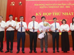 Phường Yên Sở: Khai mạc Kỳ họp thứ nhất HĐND lâm thời thông qua nhiều quyết sách quan trọng