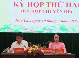 HĐND xã Hòa Lạc tổ chức kỳ họp thứ Hai (kỳ họp chuyên đề): Quyết nghị các nội dung quan trọng phát triển kinh tế - xã hội
