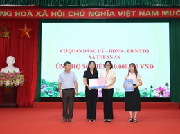 Xã Thuận An phát động ủng hộ quỹ “Đền ơn đáp nghĩa” năm 2025