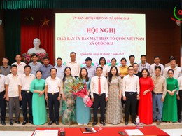 Mặt trận Tổ quốc xã Quốc Oai phát động thi đua cao điểm chào mừng Đại hội đại biểu Đảng bộ xã nhiệm kỳ 2025-2030