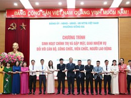 Phường Đống Đa: Tư duy mới, hành động mới vì người dân phục vụ