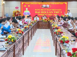 Đại hội Đảng bộ UBND xã Phúc Thọ lần thứ I, nhiệm kỳ 2025–2030: Đoàn kết – Đổi mới – Phát triển