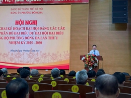 Hội nghị tập huấn công tác Đảng năm 2025