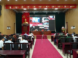 Đoàn đại biểu Quốc hội Thành phố Hà Nội tiếp xúc cử tri sau Kỳ họp thứ 9, Quốc hội khóa XV theo hình thức trực tiếp và trực tuyến