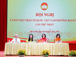 Phường Bạch Mai: cán bộ Mặt trận kịp thời phản ánh nguyện vọng của Nhân dân với cấp ủy, chính quyền