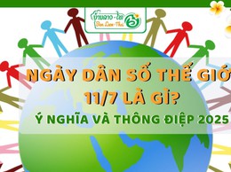 Ngày Dân số Thế giới 11/7 năm 2025 nêu cao chủ để “Quyền tự quyết về sinh sản trong một thế giới đang thay đổi”